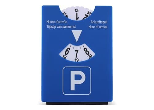 Parkscheibe mit Eiskratzer "Electric"