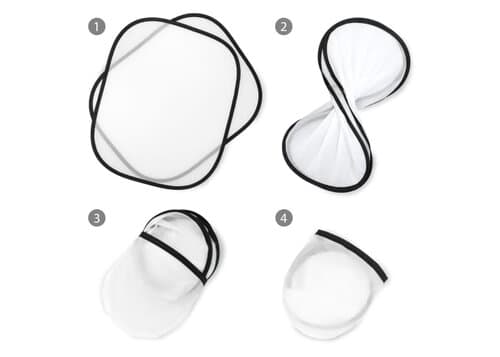 Sonnenblende, 2er-Set mit Etui Sublimation