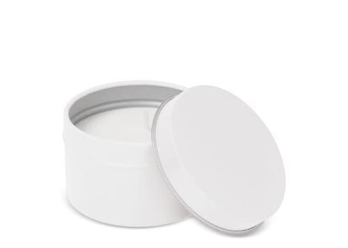 Kirtan-Duftkerze auf Pflanzenbasis in großer recycelter Dose