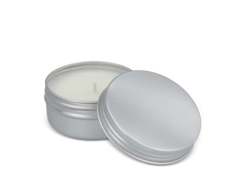 Zitronengras-Insektenschutzkerze auf Pflanzenbasis in recycelter Dose