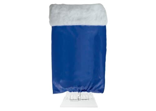 Eiskratzer mit Handschuh