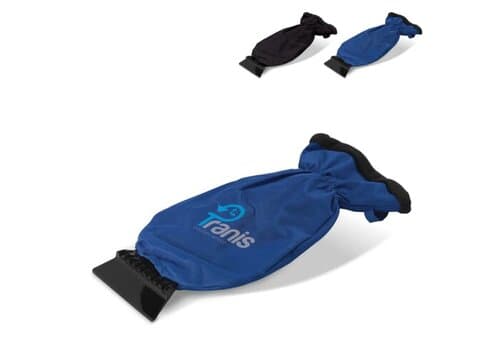 Eiskratzer mit Handschuh