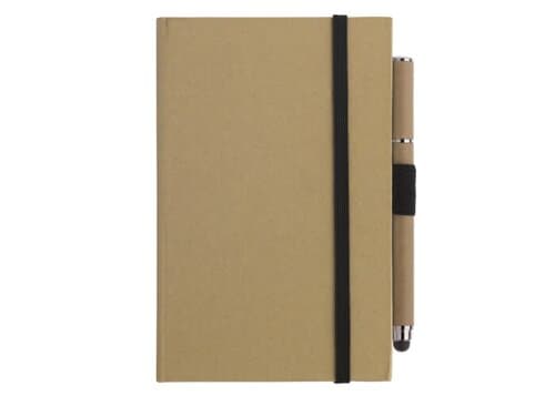 Karton Notizbuch A6 + Stift