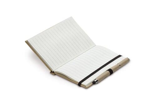 Karton Notizbuch A6 + Stift