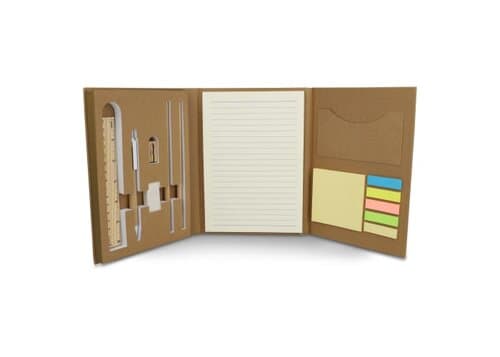 Briefpapier-Set aus Recycling-Papier