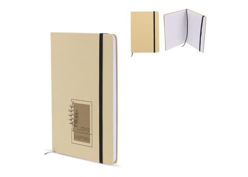 Notizbuch aus Karton mit runden Ecken A6