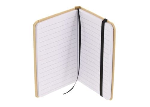 Papp-Notizbuch runde Ecken A5