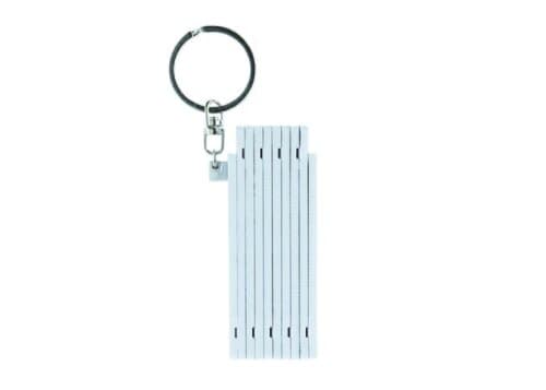 Schlüsselanhänger mit Mini-Zollstock