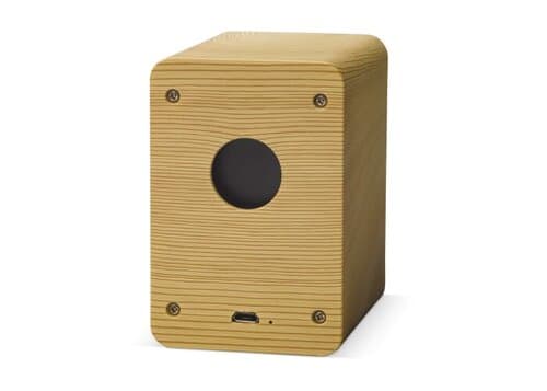 Kabelloser Lautsprecher in klassischer Holzoptik 3W