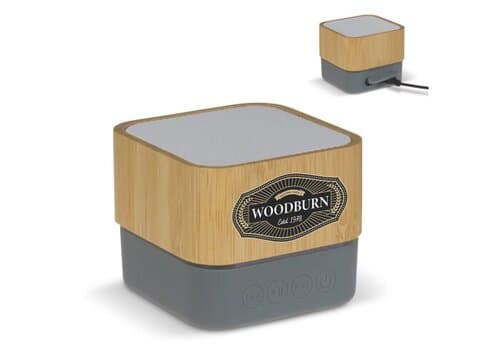Speaker bamboo square 3W