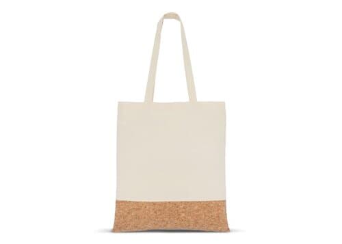 Tragetasche Baumwolle & Kork 170g/m² 35 x 40cm