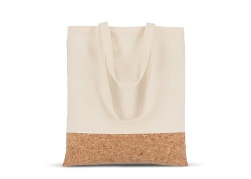 Tragetasche Baumwolle & Kork 170g/m² 35 x 40cm