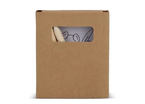 8-teiliges Malset in Kraftkarton