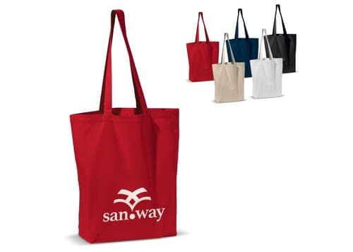 Umhängetasche canvas 250g/m² 41x12x43cm