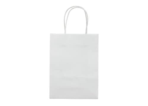 Kleine Papiertasche im Eco Look 120g/m²