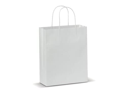 Mittlere Papiertasche im Eco Look 120g/m²