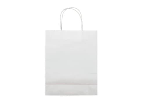 Mittlere Papiertasche im Eco Look 120g/m²