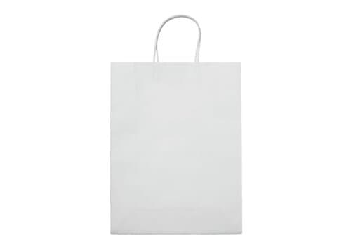 Große Papiertasche im Eco Look 120g/m²