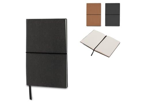 Notizbuch mit Einband aus recycelten Leder Din A5