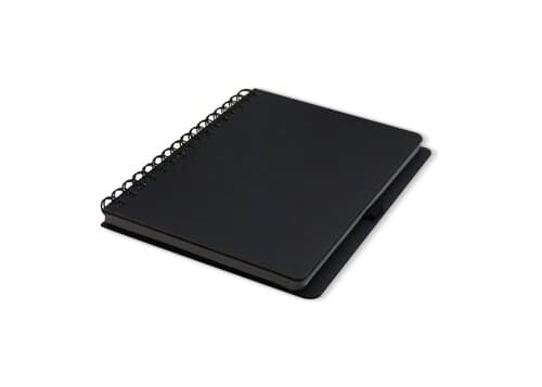 Notizbuch mit Spiralbindung, mit recycelten Papier, DIN A5