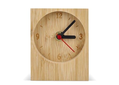 Rechteckige Tischuhr