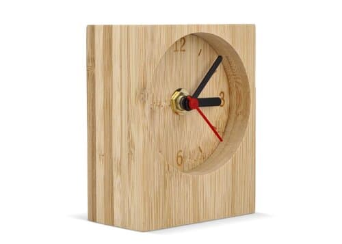 Rechteckige Tischuhr