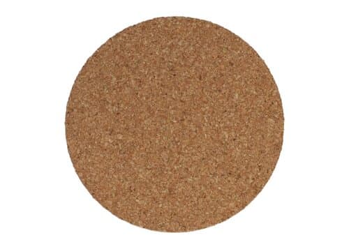 Runder Kork-Untersetzer