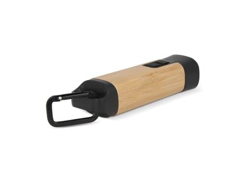 Wiederaufladbare R-ABS & Bamboo Taschenlampe