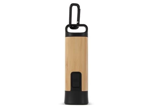 Wiederaufladbare R-ABS & Bamboo Taschenlampe