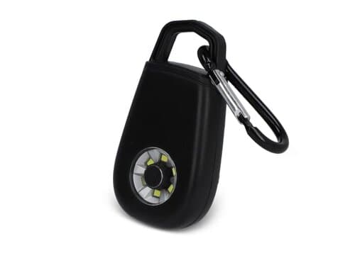 Persönliches Alarm-Schlüssellicht aus recycelten Materialien