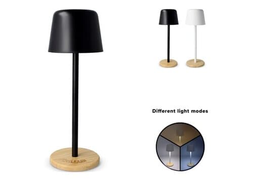 Solis Dimmbare Tischlampe mit Bambusfuß
