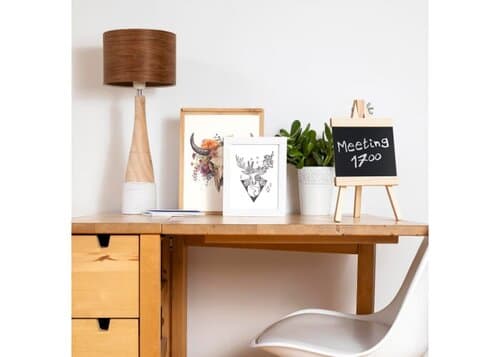 Kreidetafel auf Staffelei