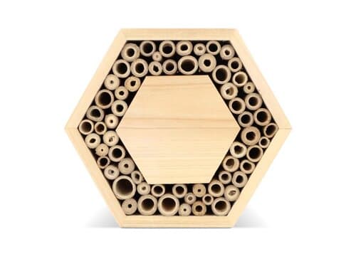 Bienenhaus aus FSC-Holz, sechseckig