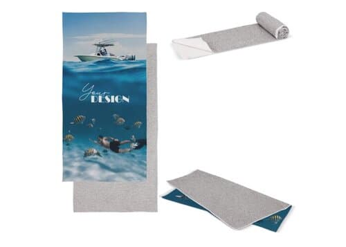 Schnelltrocknendes Handtuch R-PET 70 x 140 cm Sublimation