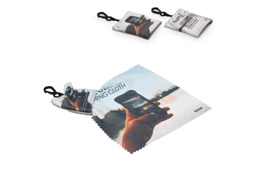 Schlüsselanhänger mit antibakteriellen Mikrofasertuch