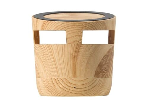 3W Lautsprecher in Holzoptik & 5W Kabelloses Ladegerät