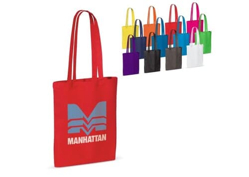 Umhängetasche Baumwolle OEKO-TEX® 140g/m² 38x42cm