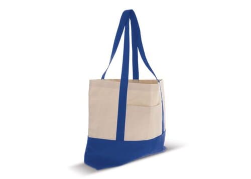 Strandtasche Baumwollsegeltuch OEKO-TEX® 280g/m² 42x10x30cm