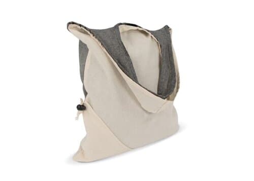 Einkaufstasche Recycelte Baumwolle OEKO-TEX® 140g/m² 38x42cm