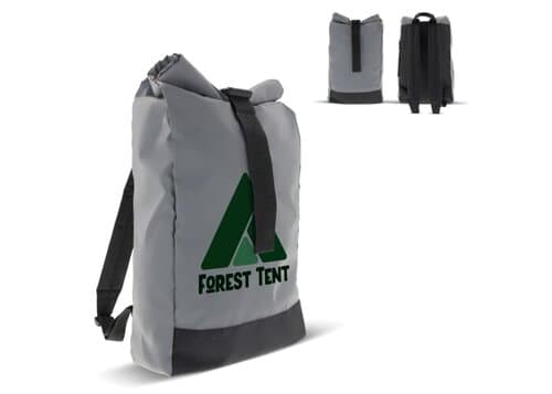 Reflektierender Rolltop-Rucksack 26x13x50cm