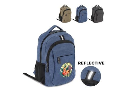 Rucksack Harper aus recyceltem Baumwoll-Canvas