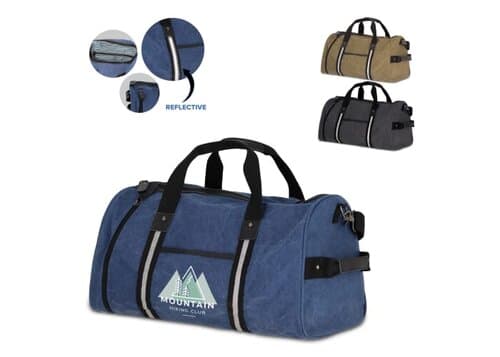 Seesack aus recyceltem Baumwoll-Canvas Harper