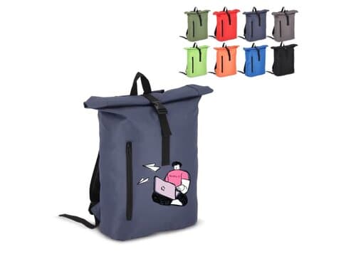 R-PET 600D Rolltop-Rucksack 20L