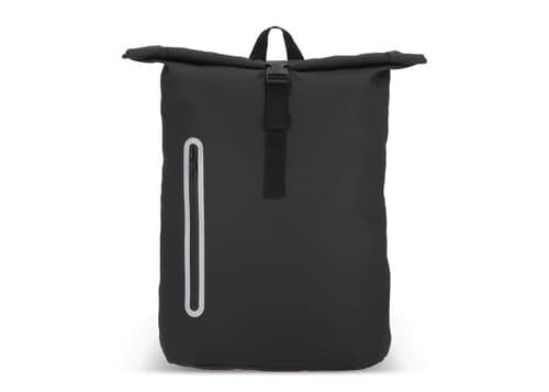 PU-beschichteter R-PET 600D Rolltop-Rucksack 20L