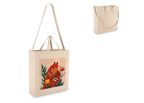 Tragetasche aus Baumwolle OEKO-TEX® 40 x 13 x 44cm 220g/m²