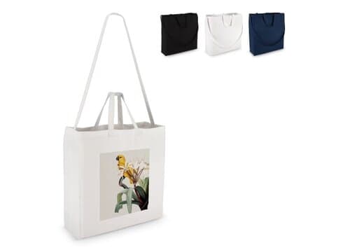 Tragetasche aus Baumwolle OEKO-TEX® 40 x 13 x 44cm 220g/m²