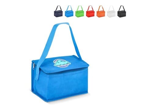 R-PET 6 Dosen-Kühltasche Non Woven 20x 13 x 12,5cm 75g/m²