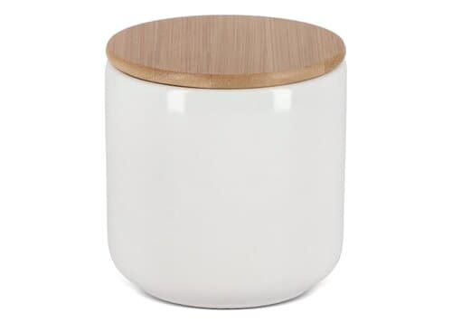Vorratsdose aus Keramik & Bambus 550 ml