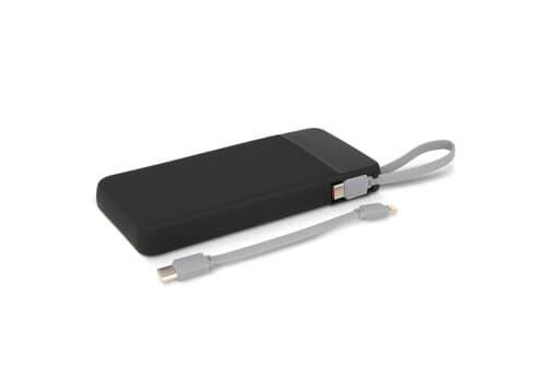 Ziara Powerbank with USB-C & Lightning Cable 10000mAh