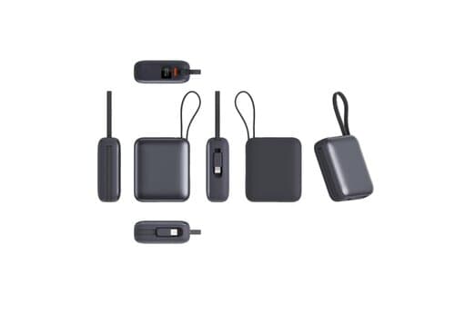 Nova Powerbank 22,5 W Power Delivery mit integrierten Kabeln 10.000 mAh